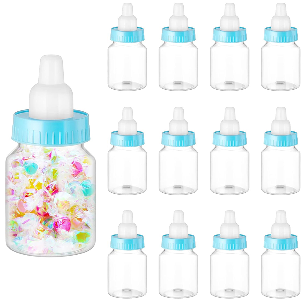 Resin Art Bottle - 12 adet Biberon Bebek Duş Favor
