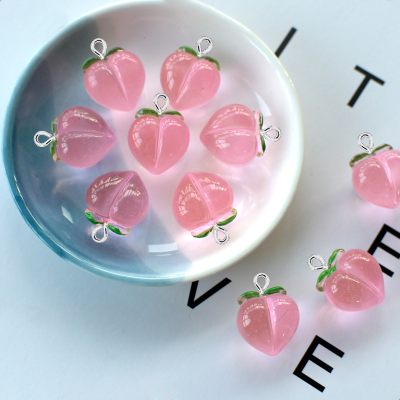 Resin Art Kits For Adults - 10 adet yeni şeffaf şeftali düz