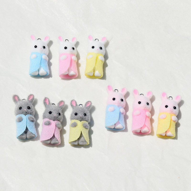 Resin Art Jewelry Kit - 3 adet 3D akın reçine tavşan