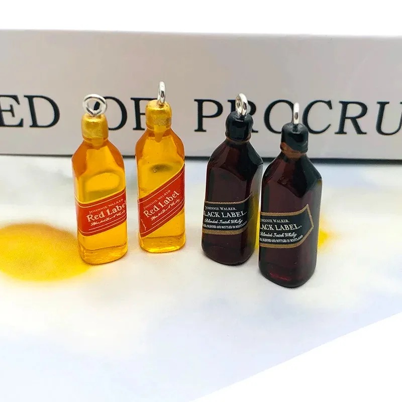 Resin Art Kits For Adults - 10 adet minik şarap barı şişe