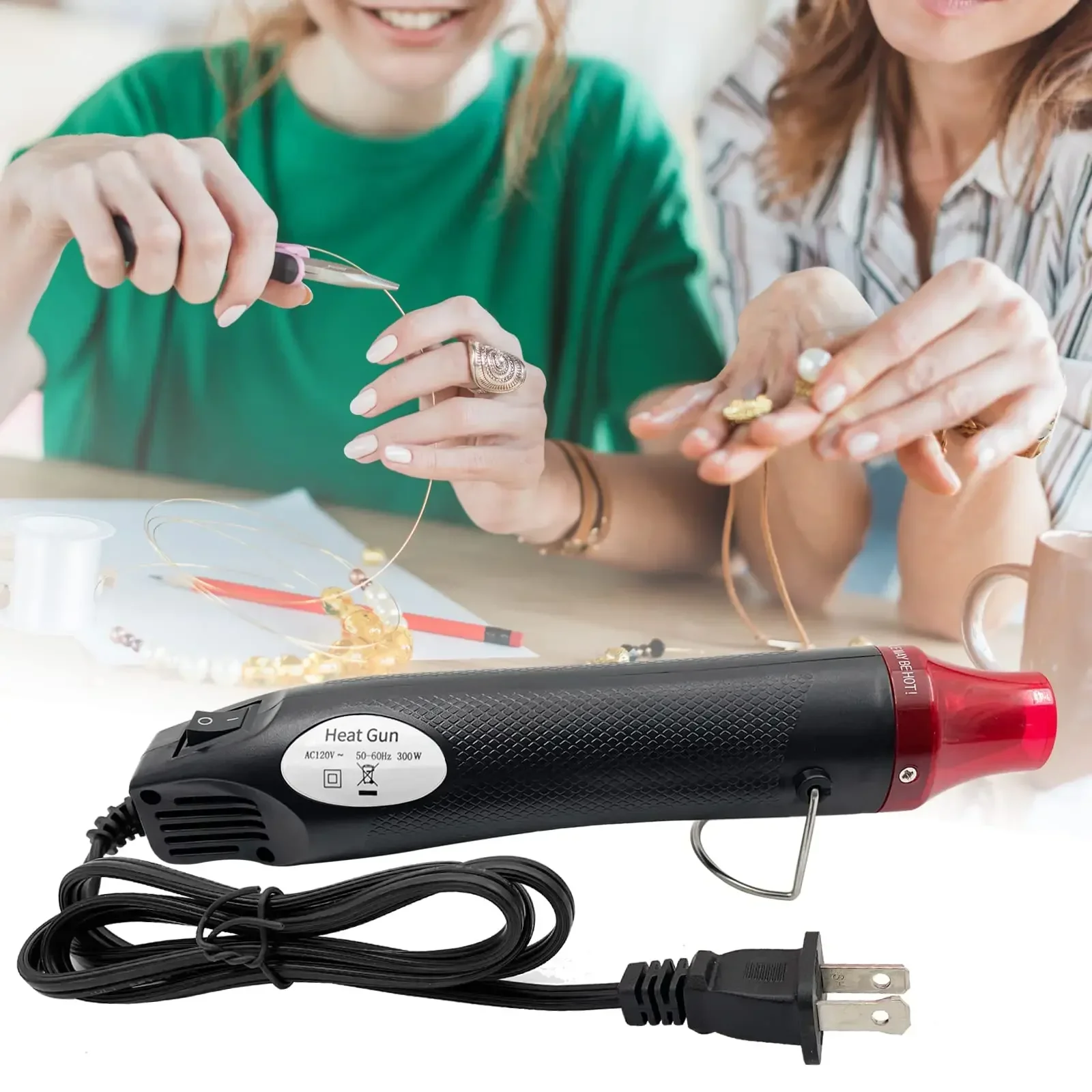 Resin Art Heat Gun - 110V/220V Mini Sıcak Hava Tabancası 300W