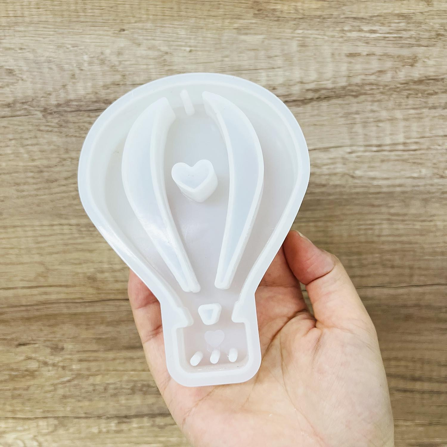 Resin Art Heat Gun - Sıcak Hava Balonu Aşk Silikon Kalıp