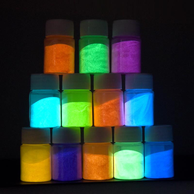 Resin Art Bottle - 20g/şişe ışıklı toz epoksi reçine pigment