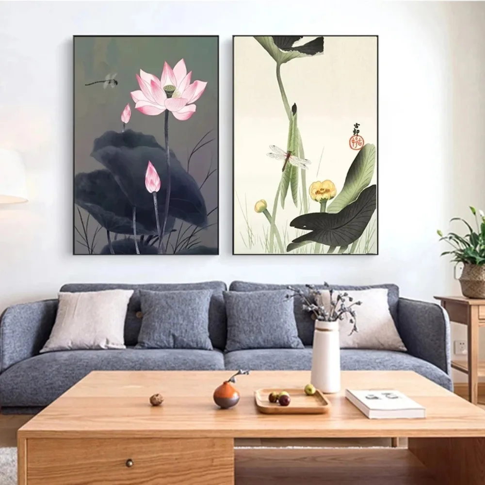 Resin Art Flower - Geleneksel Vintage Retro Lotus Çiçeği Yaprak