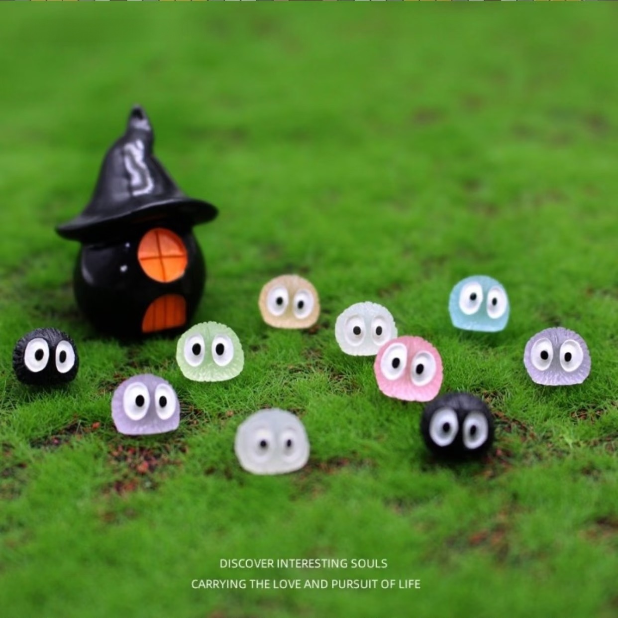 Mini Renkli Toz Topu Elfleri F - Resin Art Furniture incelemesi ve fiyatı
