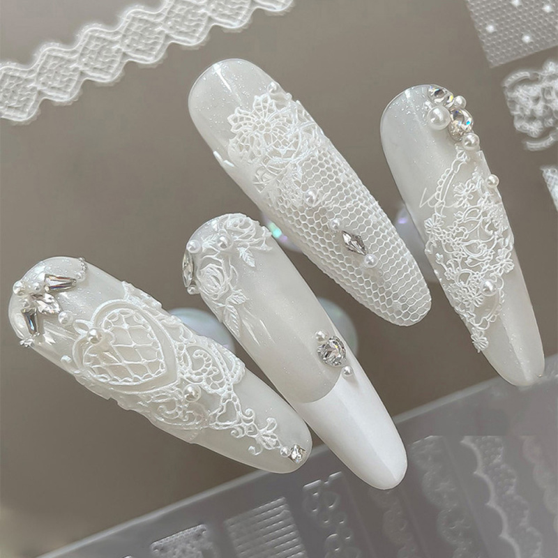 1 adet Dantel 3D Silikon Tırna - Resin Art Template incelemesi ve fiyatı