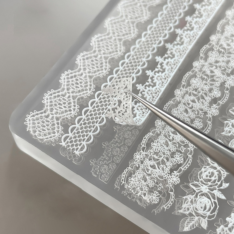 1 adet Dantel 3D Silikon Tırna - Resin Art Template incelemesi ve fiyatı