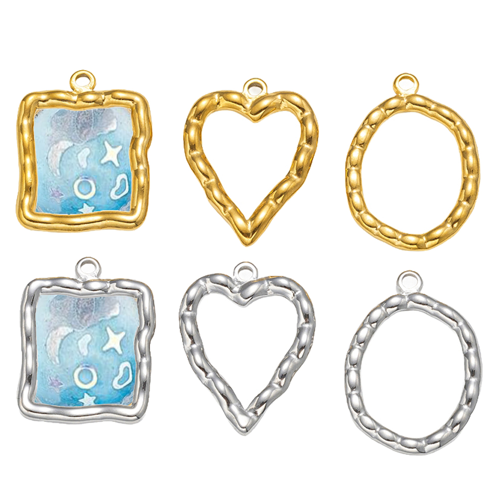 5 adet Paslanmaz Çelik Kalp Yu - Resin Art Jewelry Kit incelemesi ve fiyatı