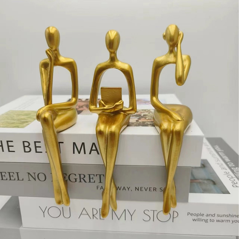 Düşünür Heykeli Soyut Figür He - Resin Art Furniture incelemesi ve fiyatı