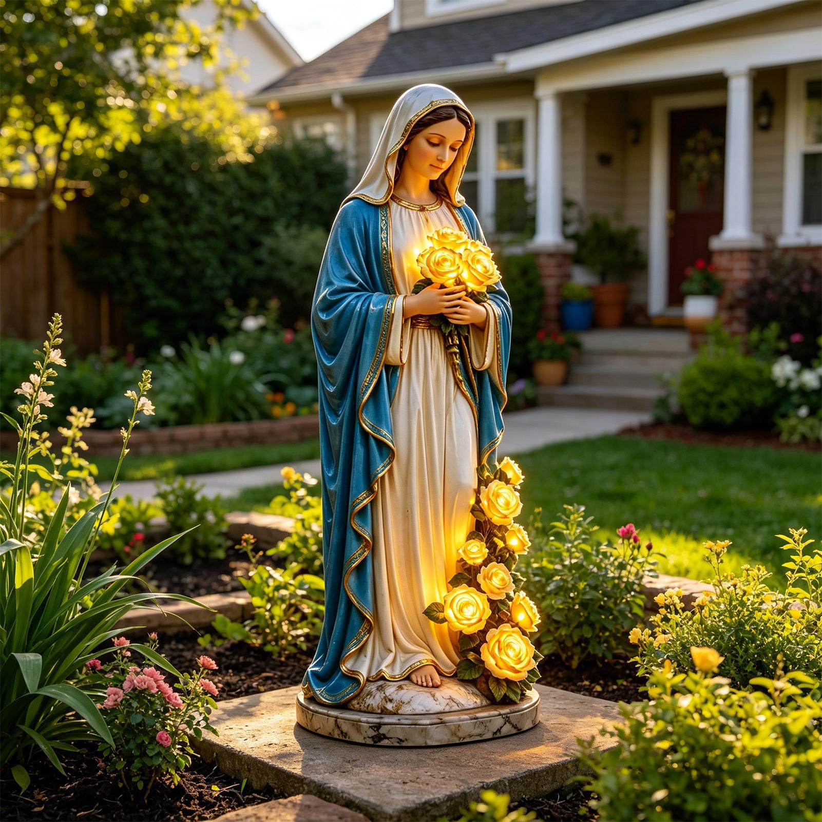 Mary Lady Bahçe Lambası Güneş  - Resin Art Light incelemesi ve fiyatı