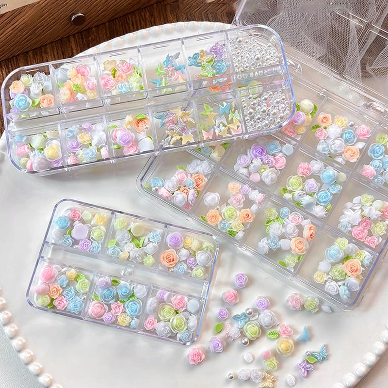 3D Tırnak Sanatı Dekorasyon Se - Resin Art Using Flowers incelemesi ve fiyatı