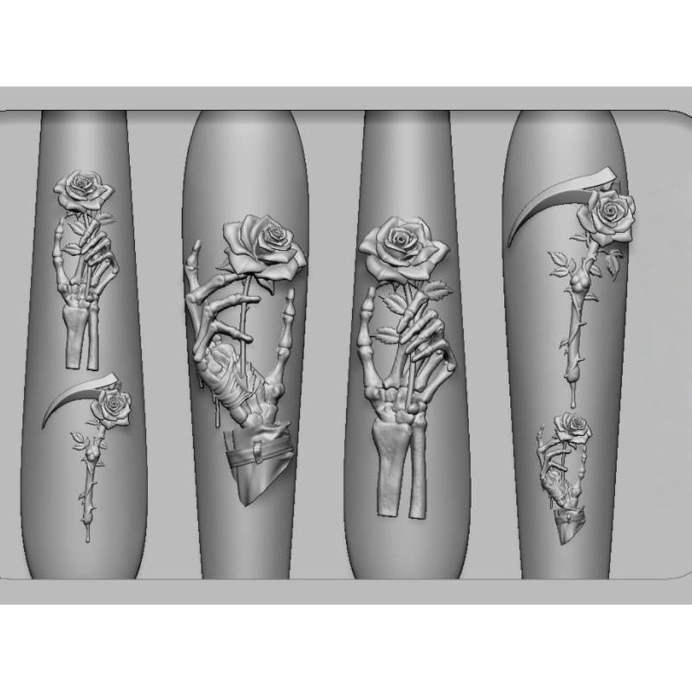 2 Parça Set Koyu Gül Kafatası  - Resin Art Template incelemesi ve fiyatı