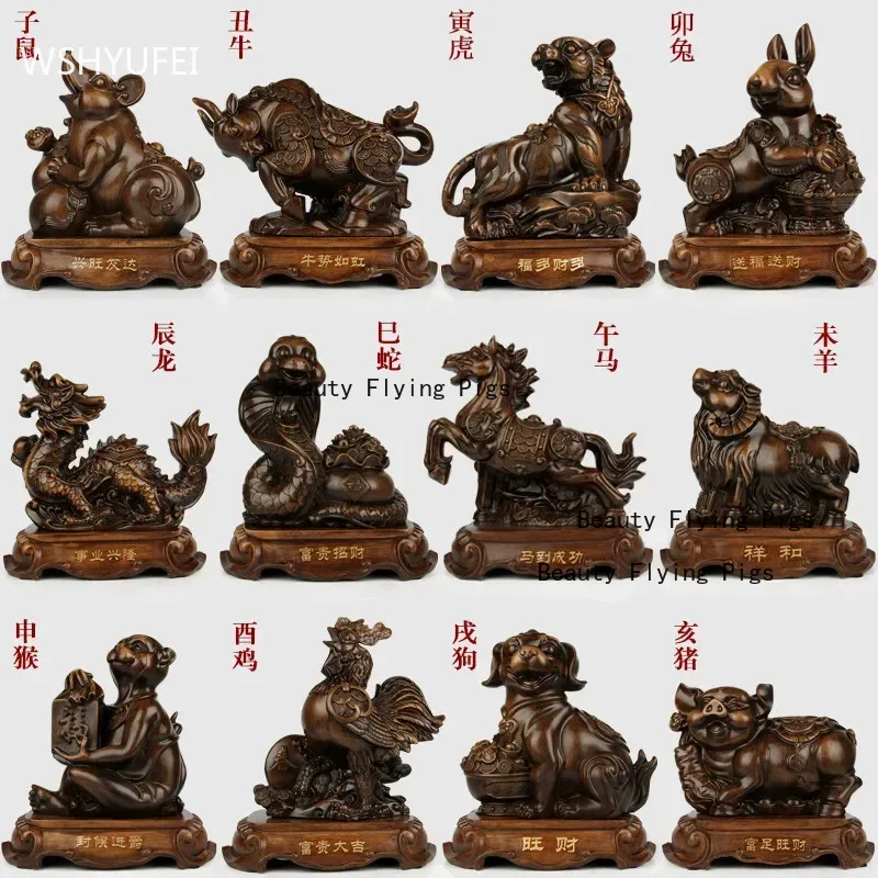 Feng Shui çin zodyak kaplan he - Resin Art Furniture incelemesi ve fiyatı