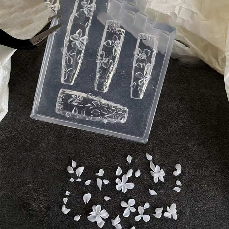 **1 adet 3D çiçekler tırnak ka - Resin Art Template incelemesi ve fiyatı