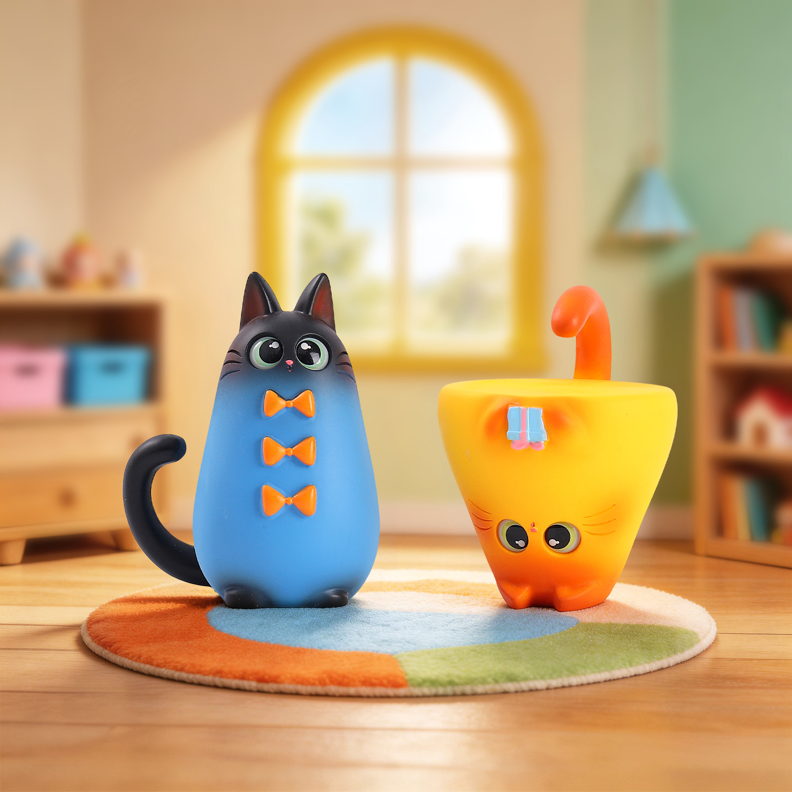 Kör Kutu Kedi Figürü Reçine Ya - Resin Art Furniture incelemesi ve fiyatı