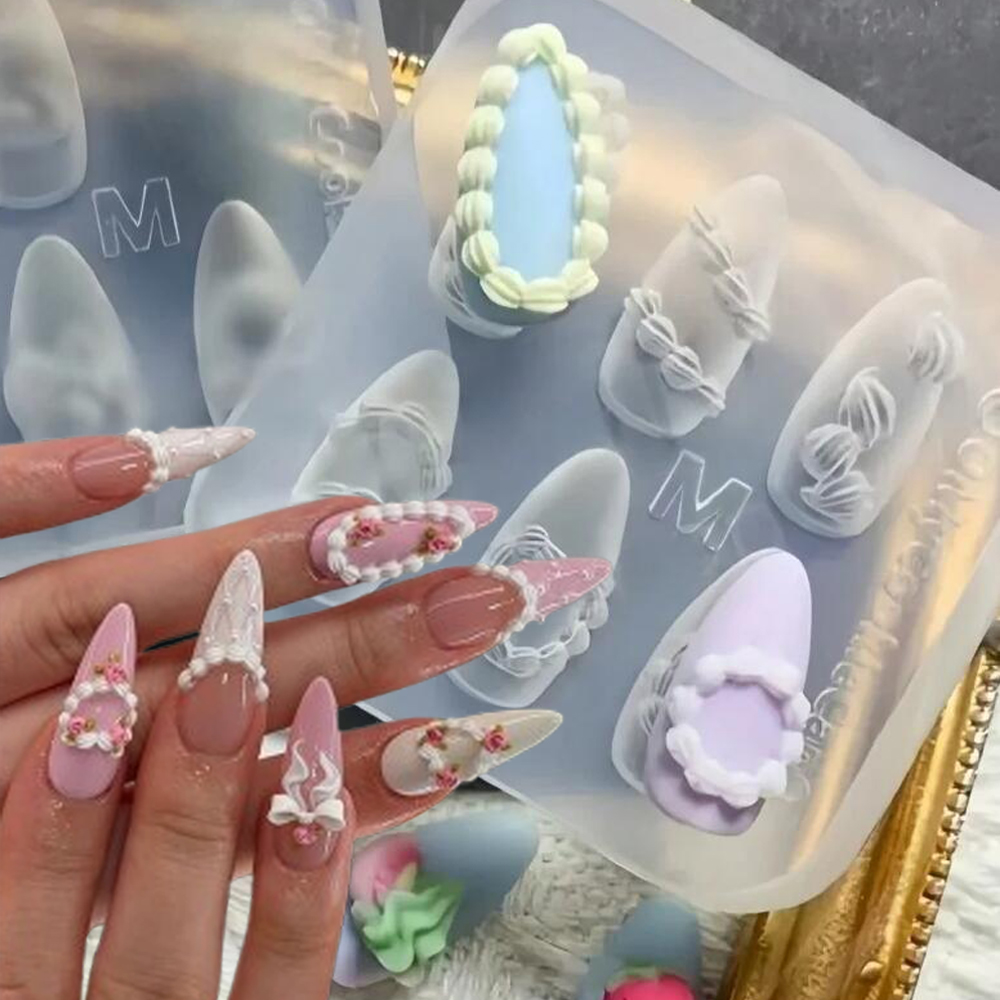 1 adet 3D Fransız Kreması Tırn - Resin Art Template incelemesi ve fiyatı