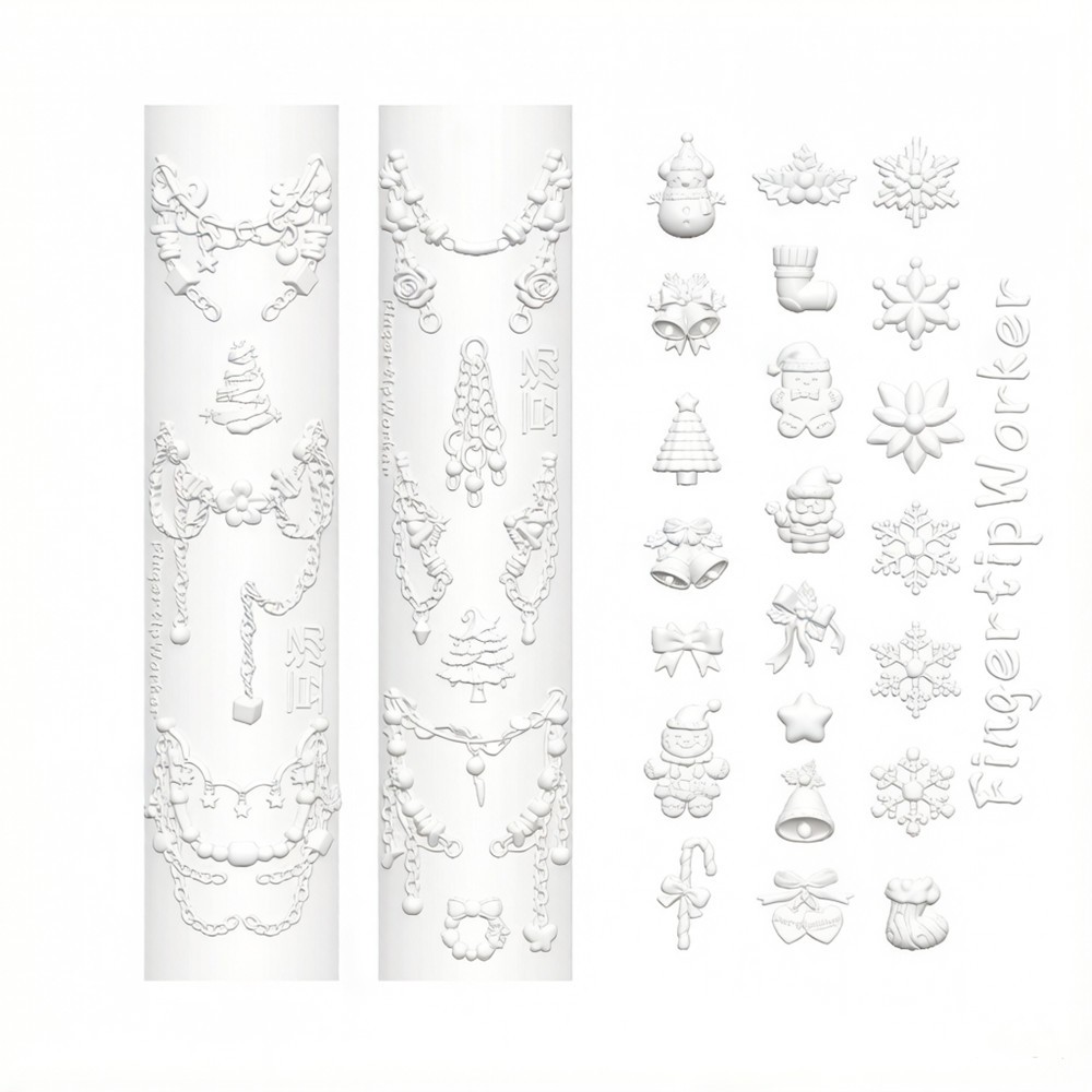Noel 3D Silikon Kalıp, Tırnak  - Xmas Resin Art incelemesi ve fiyatı