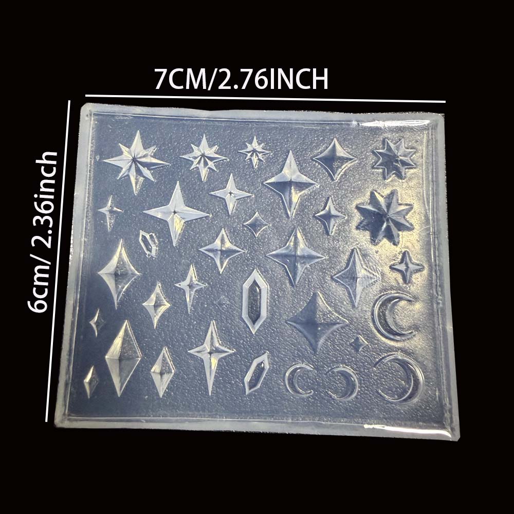 Gökyüzü Yıldızı Ay Elmas Silik - Resin Art Template incelemesi ve fiyatı