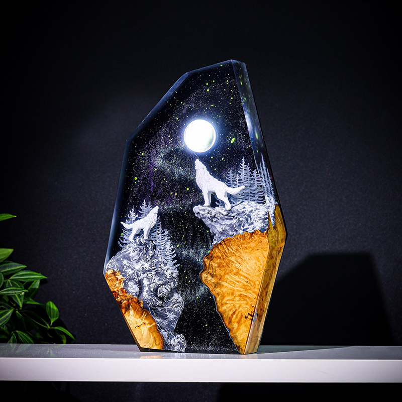 Doğa Hayvanları Figürü Organiz - Resin Art Light incelemesi ve fiyatı