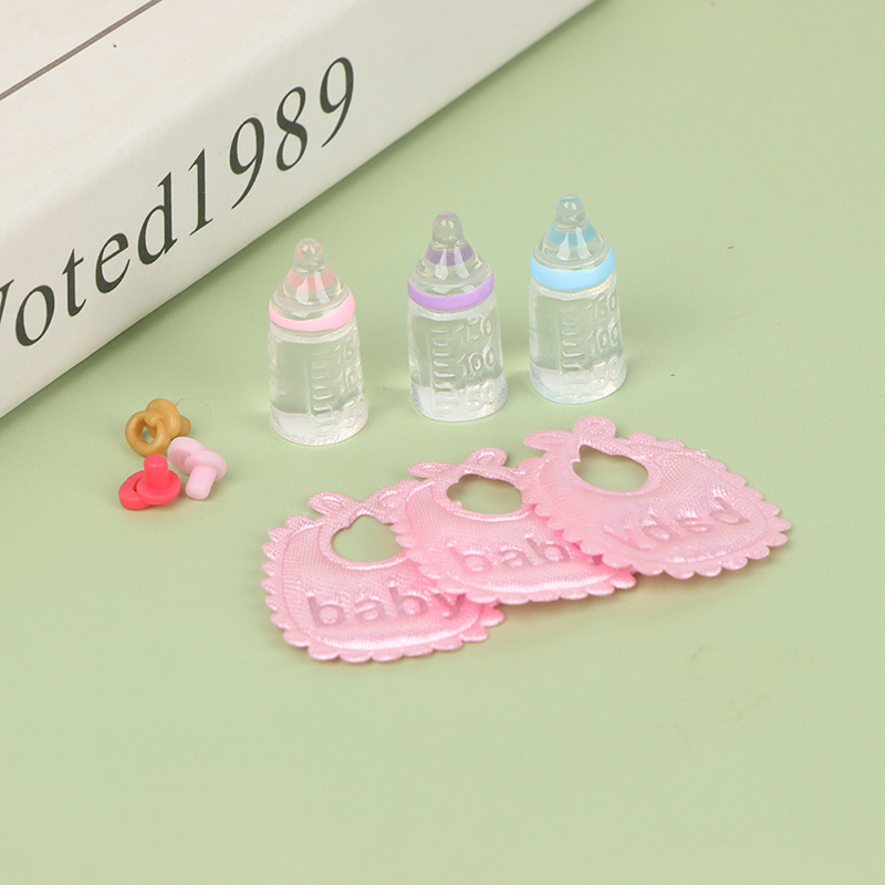 3 adet 1:12 bebek evi minyatür - Resin Art Bottle incelemesi ve fiyatı