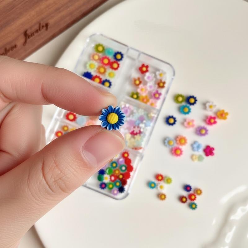 Yaz Ambiyansı Ayçiçeği Tırnak  - Resin Art Using Flowers incelemesi ve fiyatı