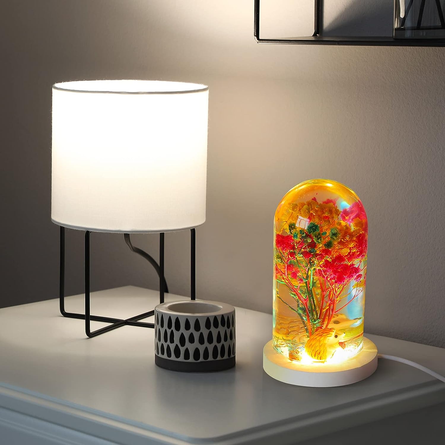 DIY Kristal Epoksi Reçine Kalı - Resin Art Light incelemesi ve fiyatı