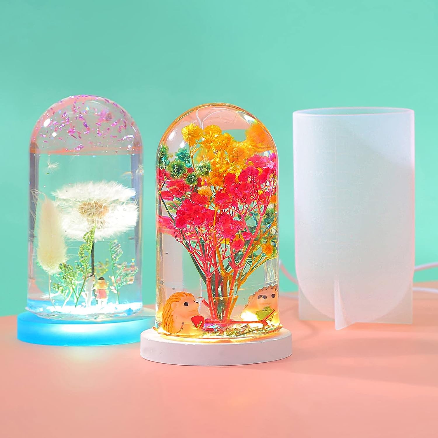 DIY Kristal Epoksi Reçine Kalı - Resin Art Light incelemesi ve fiyatı