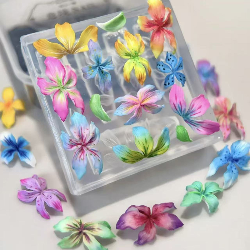 Z. 3D Çiçekler Tırnak Kalıp DI - Resin Art Template incelemesi ve fiyatı