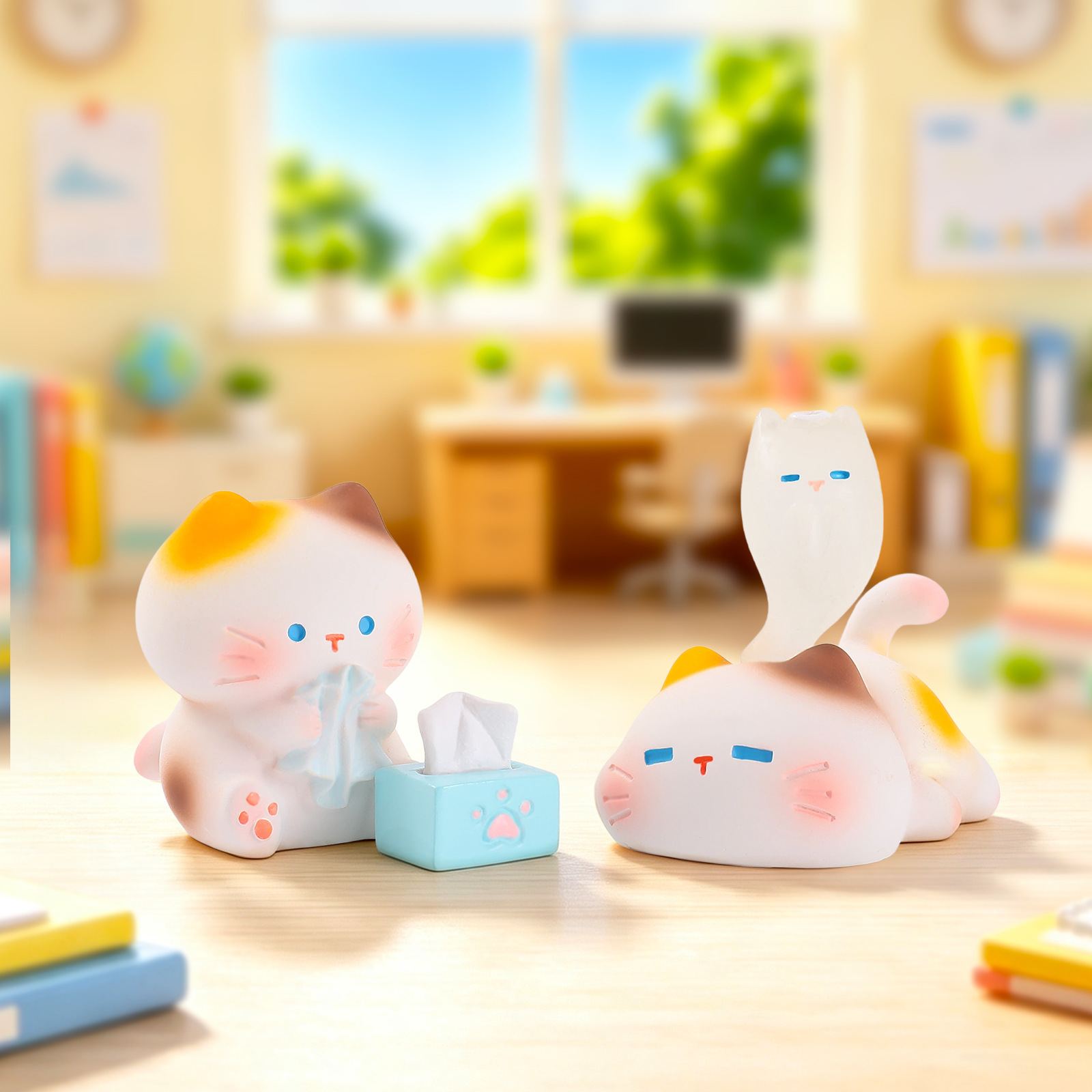 Çalışan Kedi Yavrusu Reçine Gi - Resin Art Furniture incelemesi ve fiyatı