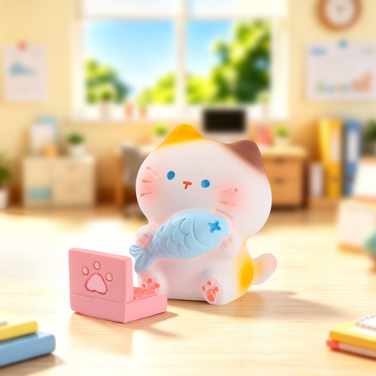 Çalışan Kedi Yavrusu Reçine Gi - Resin Art Furniture incelemesi ve fiyatı