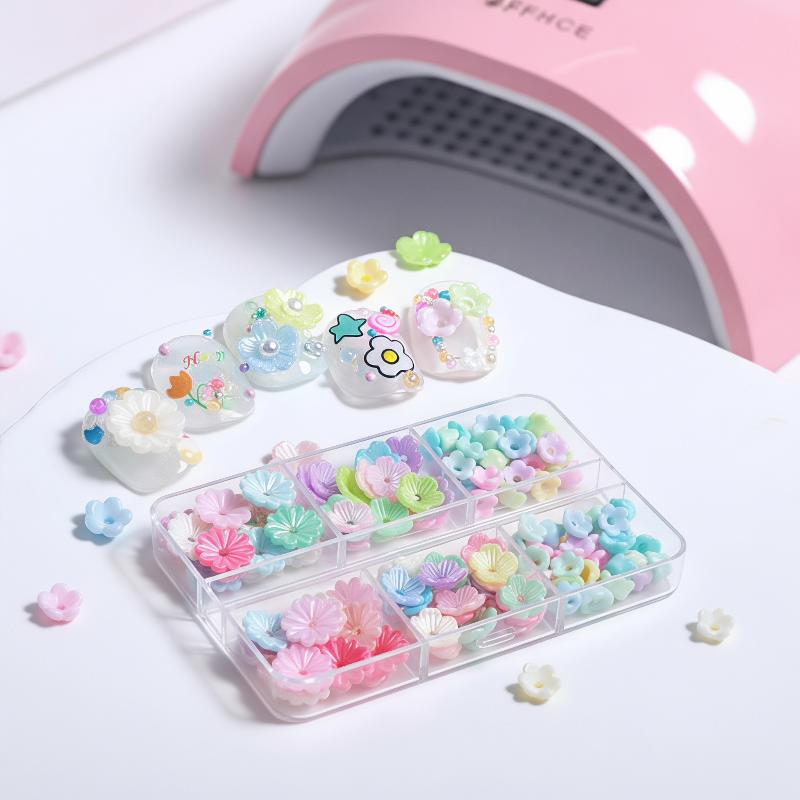 6 Bölmeli Mini Reçine Çiçek Tı - Resin Art Using Flowers incelemesi ve fiyatı