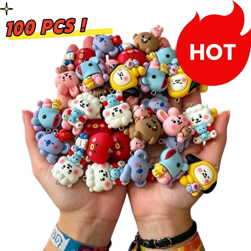 7 adet BT21 Reçine Karikatür F - Resin Art Kits For Adults incelemesi ve fiyatı