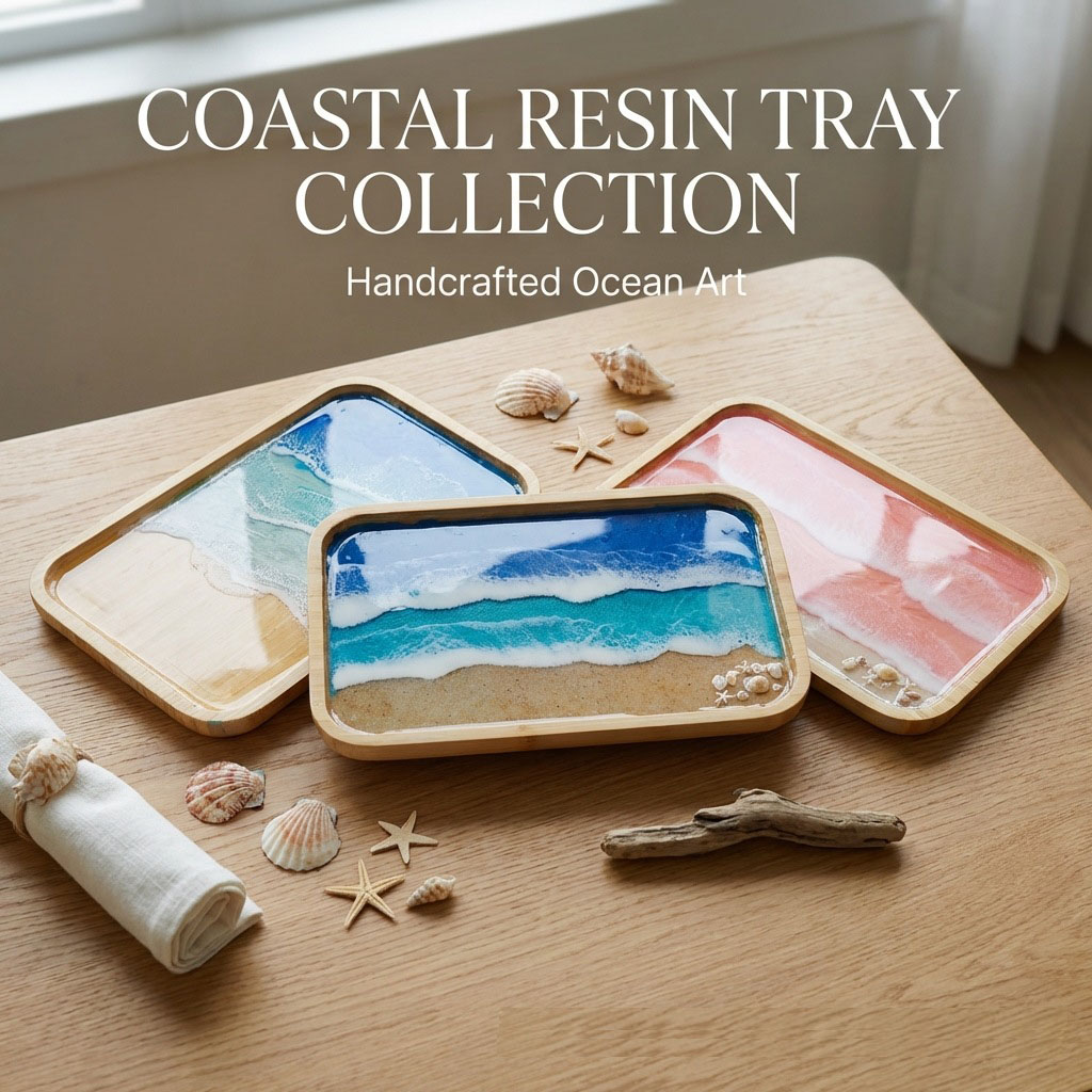 Epoksi Reçine Okyanus Sanatı D - Resin Art Kitchen incelemesi ve fiyatı