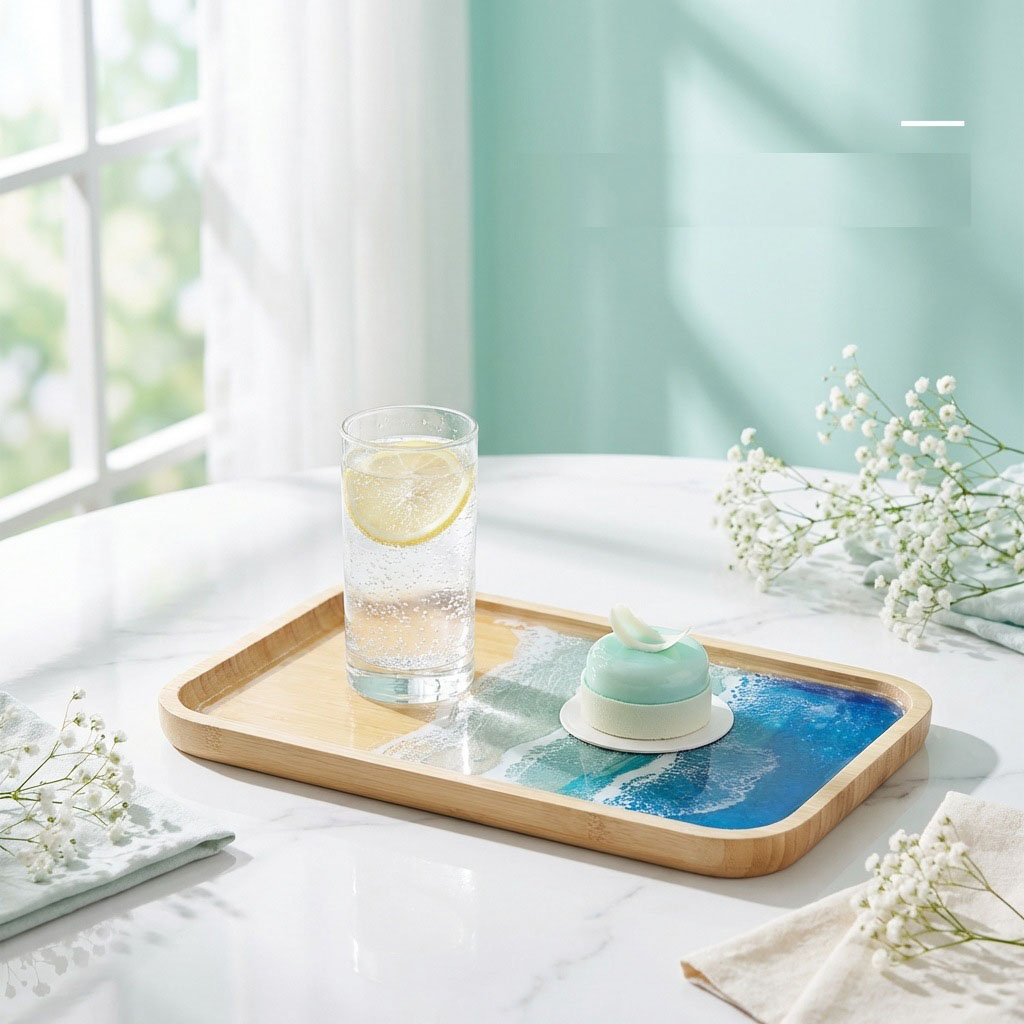 Epoksi Reçine Okyanus Sanatı D - Resin Art Kitchen incelemesi ve fiyatı
