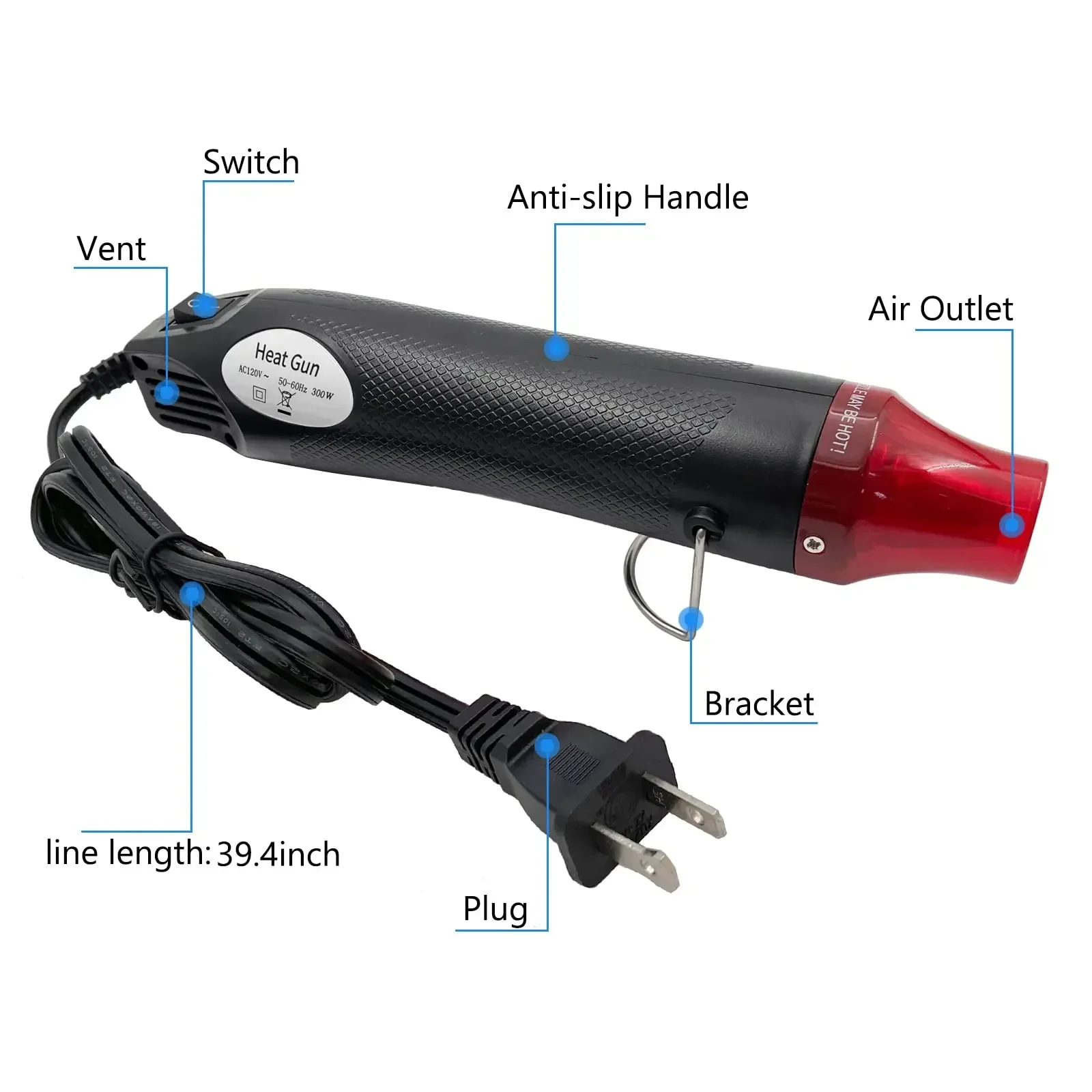 110V/220V Mini Sıcak Hava Taba - Resin Art Heat Gun incelemesi ve fiyatı