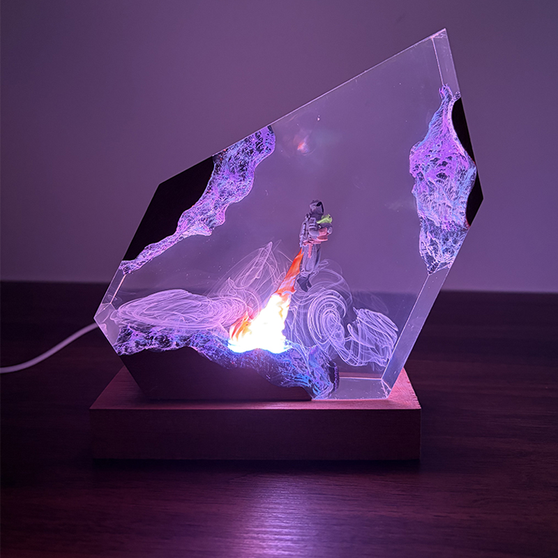 Bilimkurgu Anime Figürü Organi - Resin Art Light incelemesi ve fiyatı