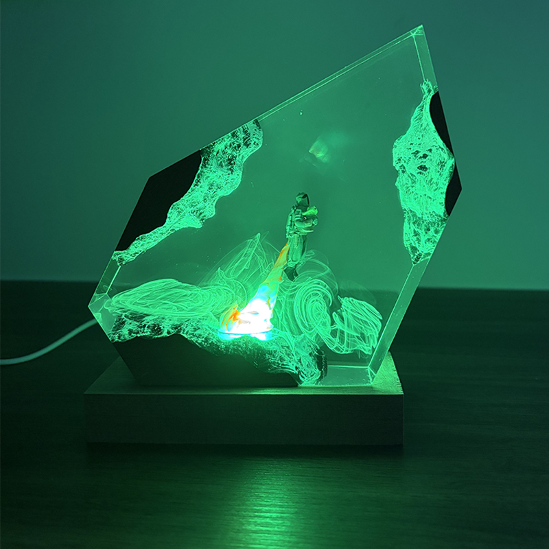 Bilimkurgu Anime Figürü Organi - Resin Art Light incelemesi ve fiyatı
