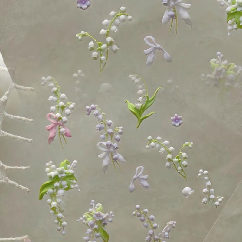 Çiçek Serisi 3D Kavisli Tırnak - Resin Art Template incelemesi ve fiyatı