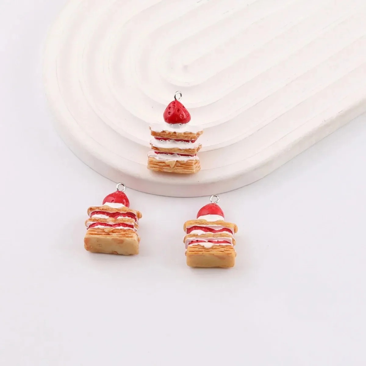 10 adet Mini Simüle Çilekli Ke - Resin Art Jewelry Kit incelemesi ve fiyatı