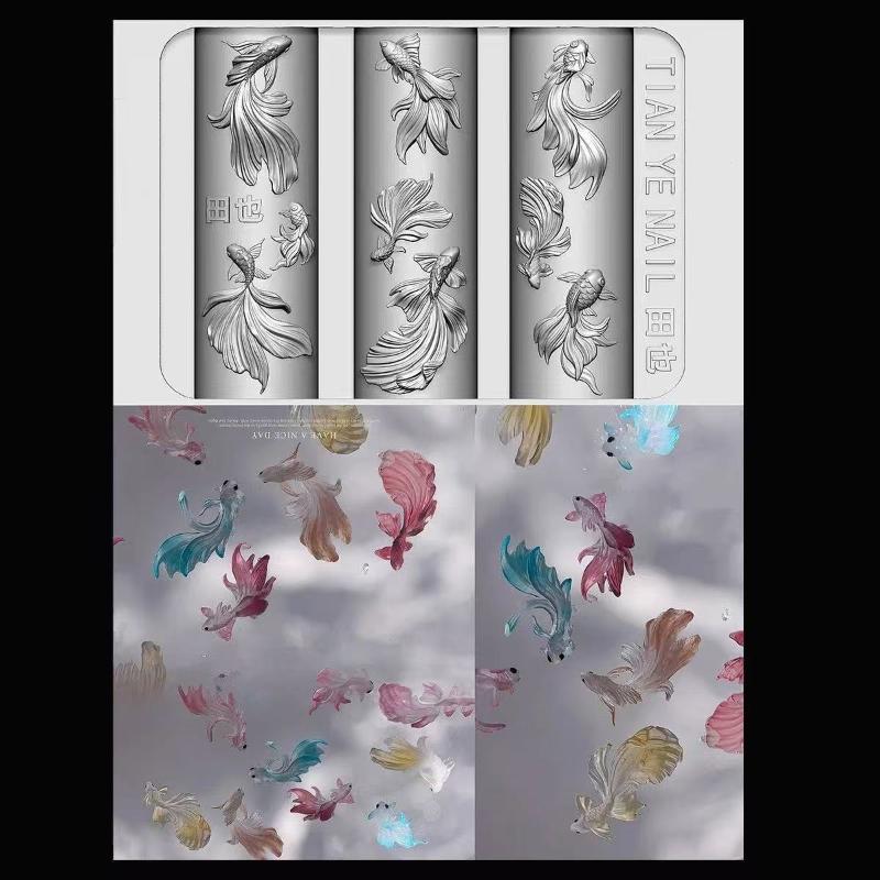 3D Yumuşak Silikon Tırnak Okya - Resin Art Template incelemesi ve fiyatı