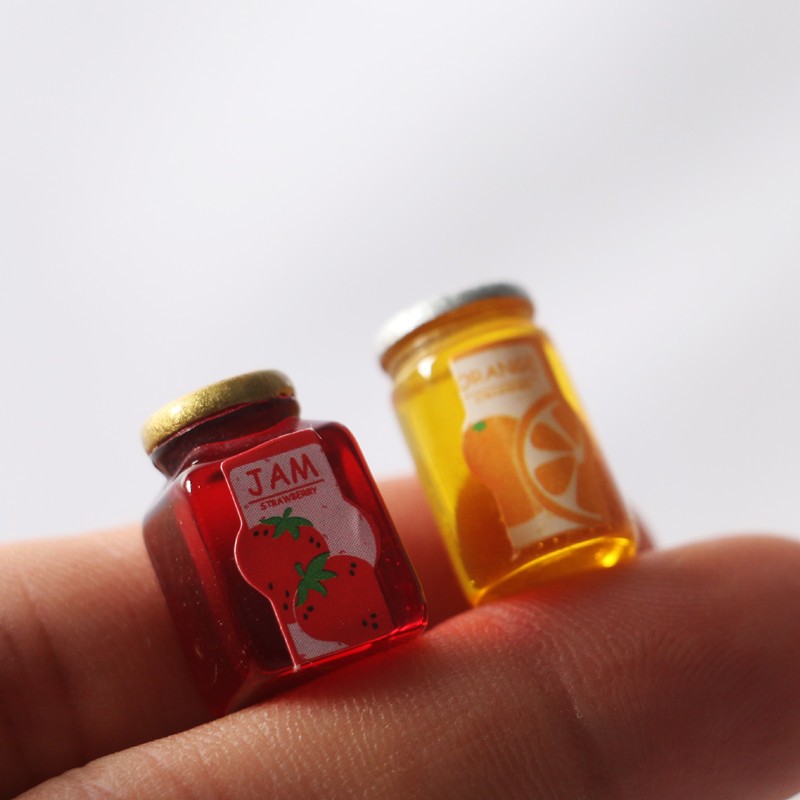 10 adet Simülasyon Çilek Reçel - Resin Art Bottle incelemesi ve fiyatı