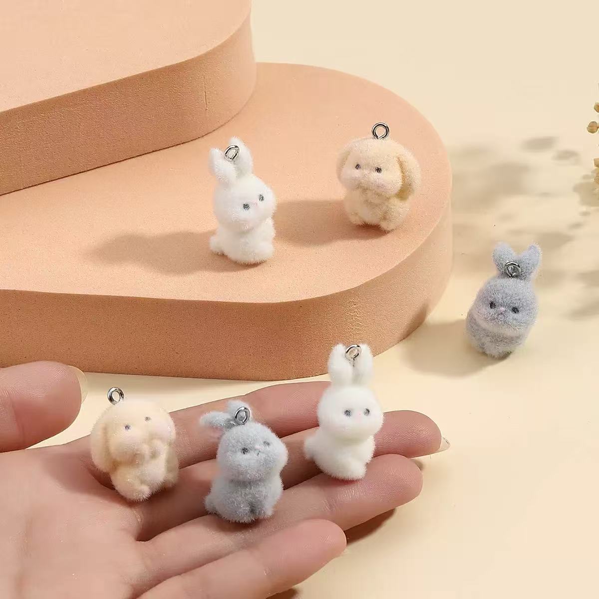 10 adet floklu küçük tavşan re - Resin Art Kits For Adults incelemesi ve fiyatı