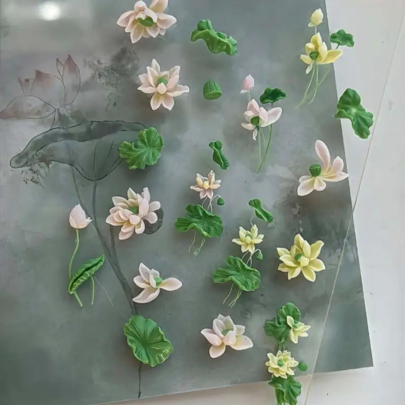 Çiçek Serisi 3D Kavisli Tırnak - Resin Art Template incelemesi ve fiyatı