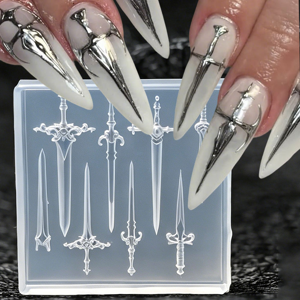 1 adet 3D Retro Punk Kılıç Tır - Resin Art Template incelemesi ve fiyatı