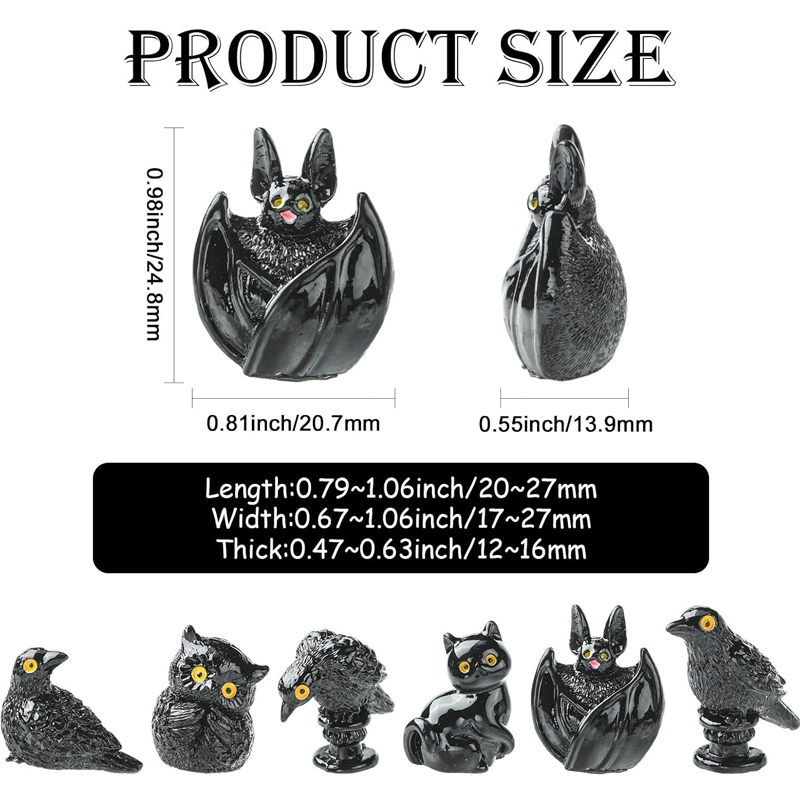 6/12 adet Mini 3D Hayvan Reçin - Resin Art Furniture incelemesi ve fiyatı